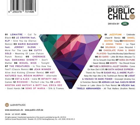 wavemusic public chill Vol. 4 - Doppel CD Vorschau 1